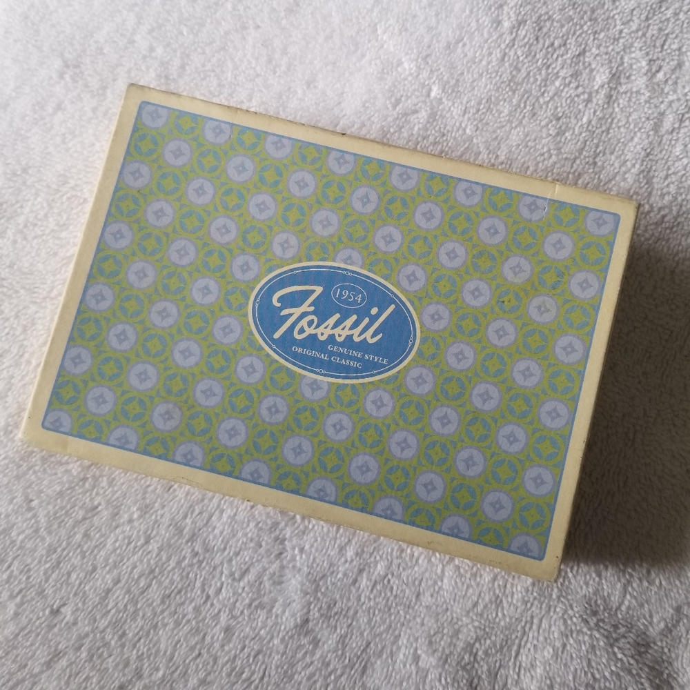 Black Fossil Wallet ~ New In Box - image 8